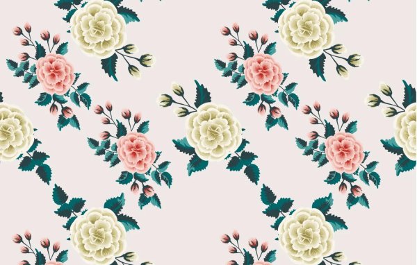 цветочный принт