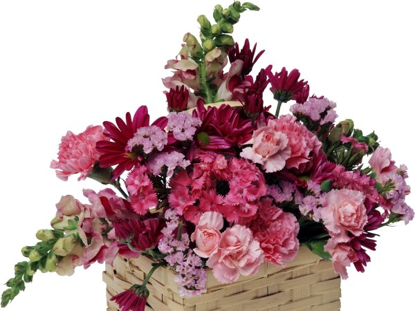 корзина цветов