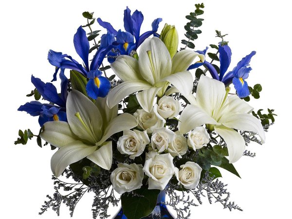 букет лилии