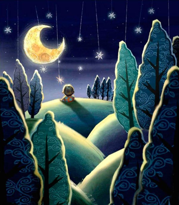 новогодние фантазии рисунки