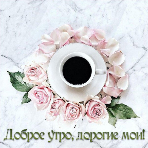 стильное доброе утро