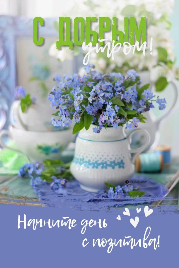 доброго утра красивые открытки