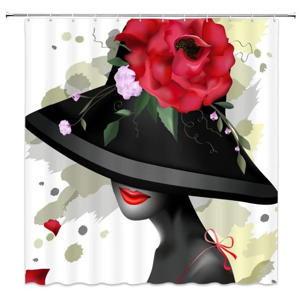 дама в шляпке