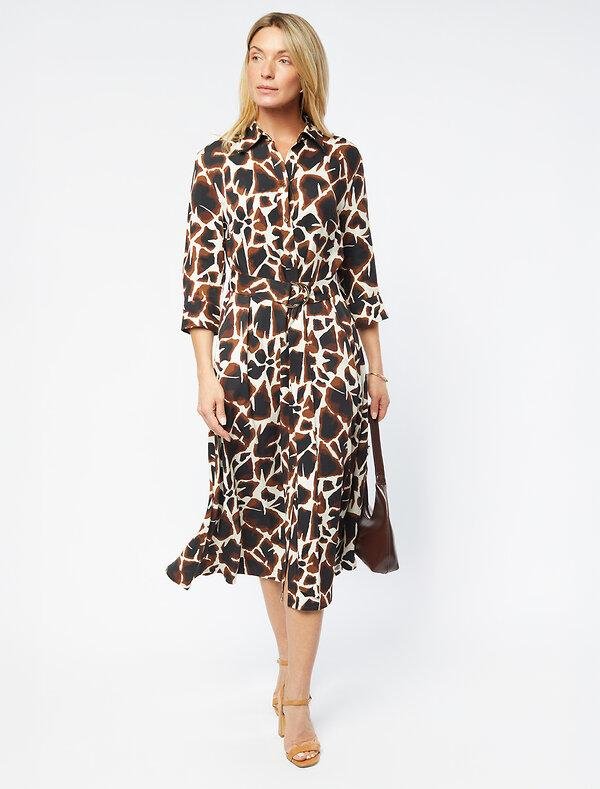 леопардовые платья