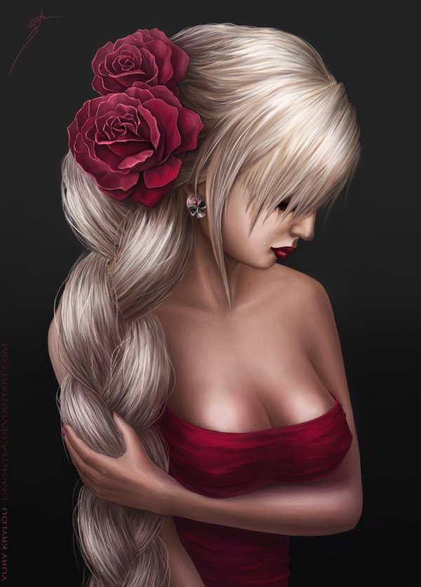 иллюстрации девушек