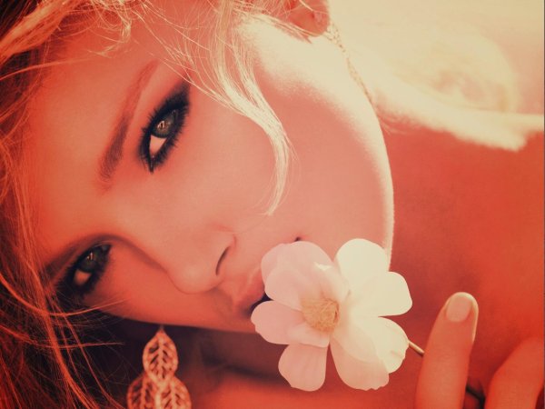 нежная блондинка