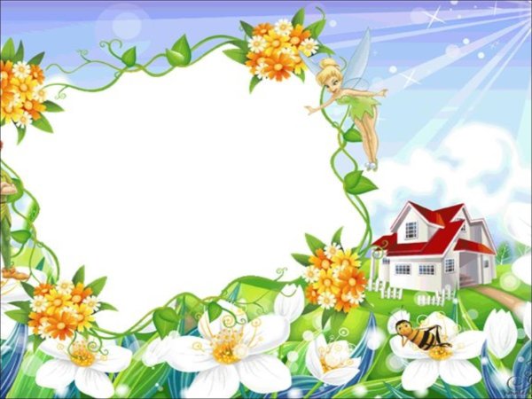 цветочная рамка