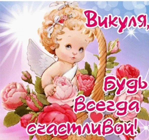 поздравление с именинами виктории