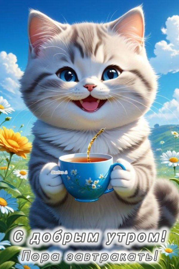 Доброе утро с котиками
