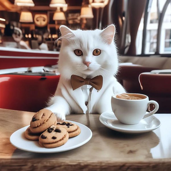 красивая кошка