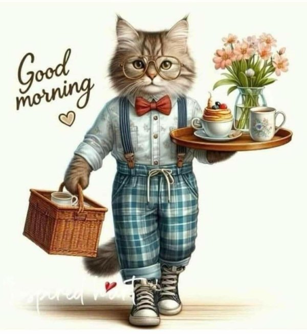 иллюстрация кошка