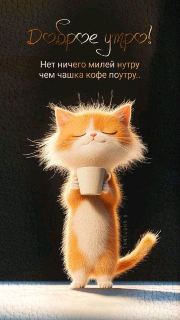 прикольное доброе утречко