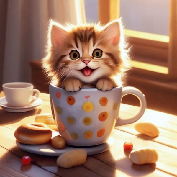 милые котенок