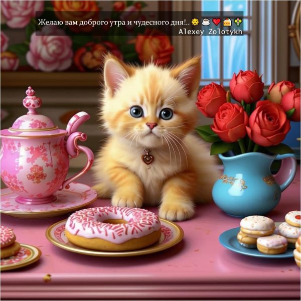 чудесного утра открытки