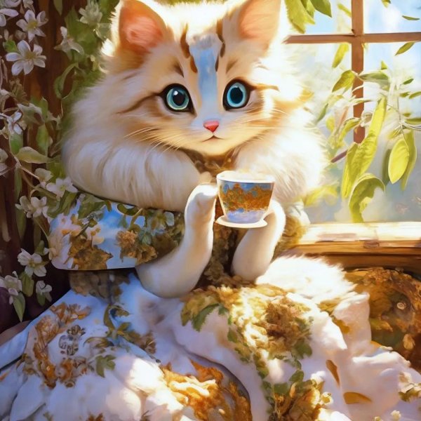 доброе утро кошечка