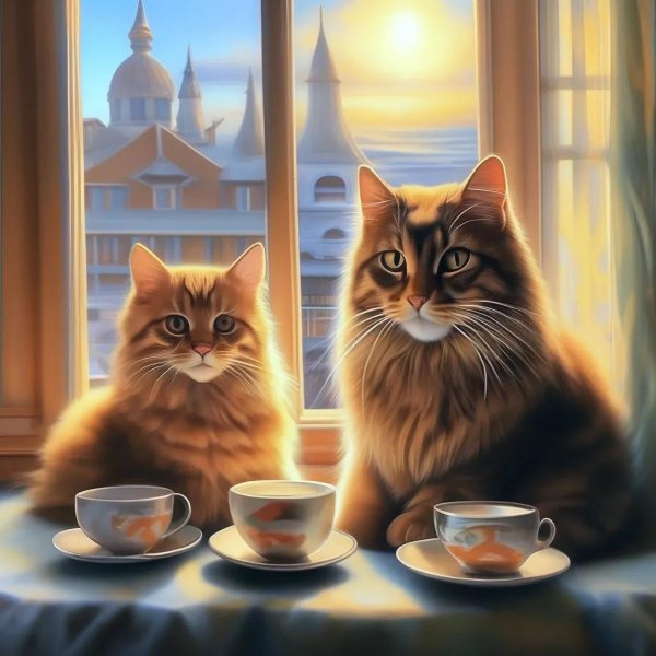 чаепитие арт