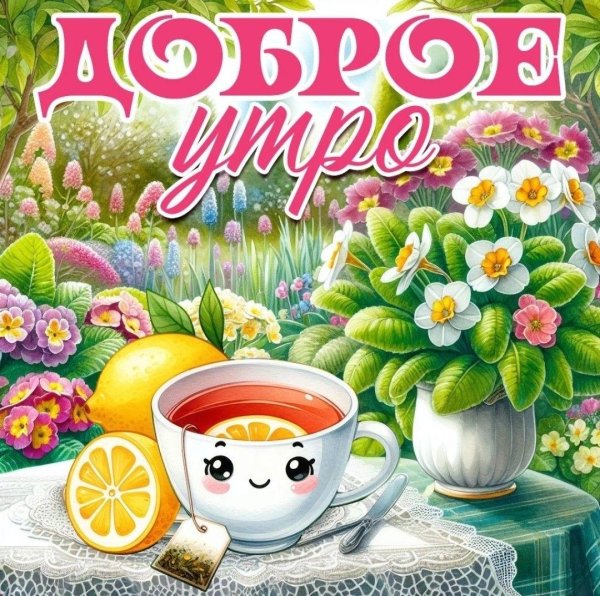 доброе утро в июне