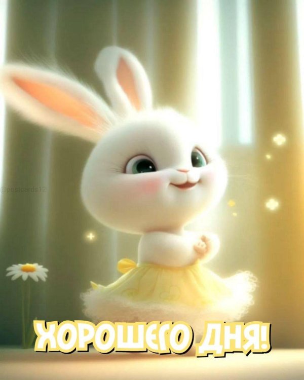 доброе утро с зайчиками