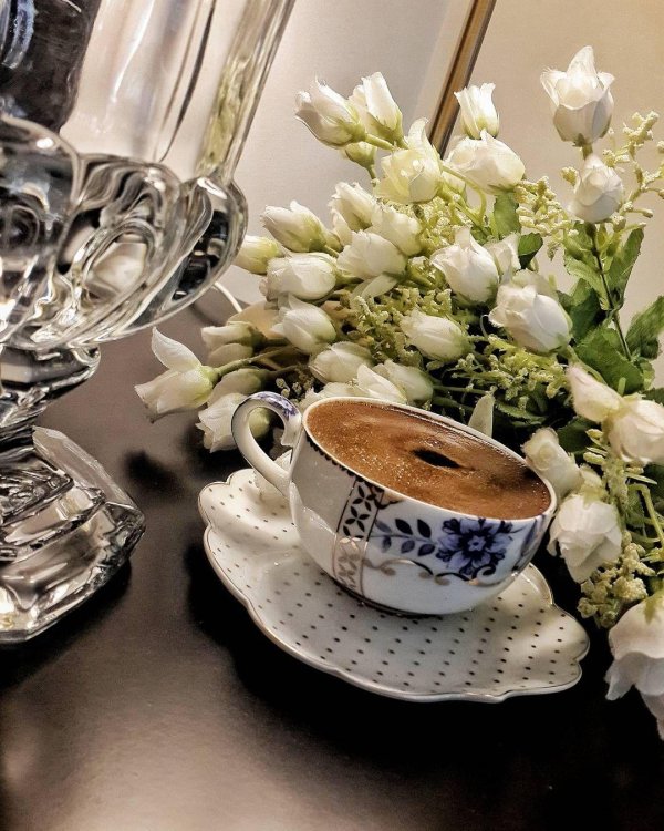 кофе сервировка