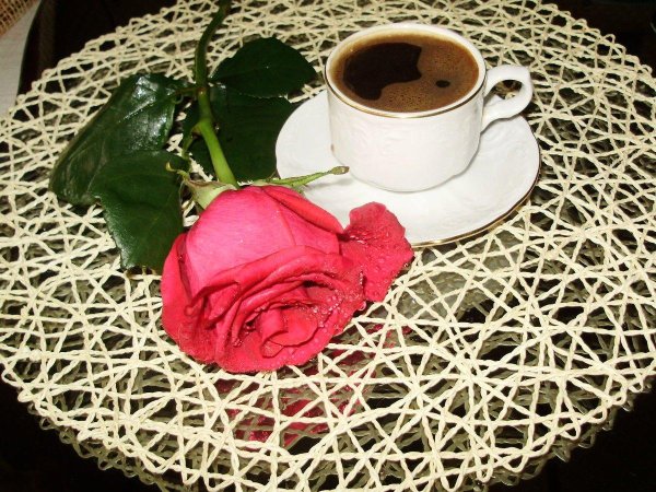 кофе розы