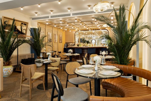 интерьер ресторана