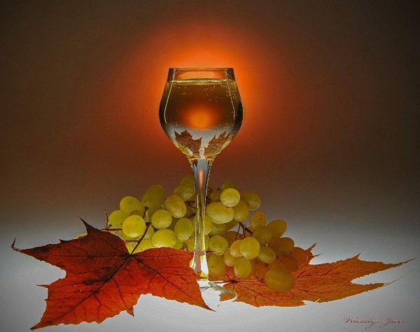 осенний бокал