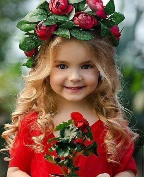 цветы детей