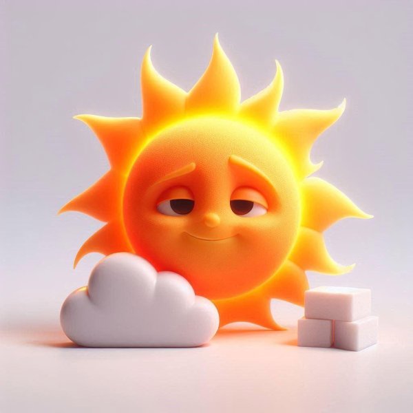 смайлики солнце