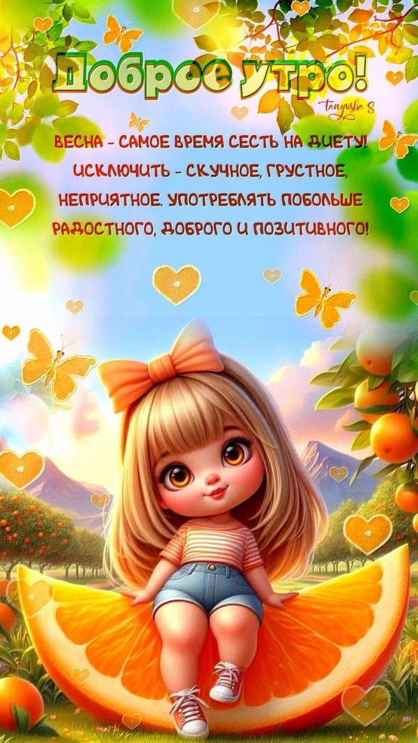 доброго утречка открытка