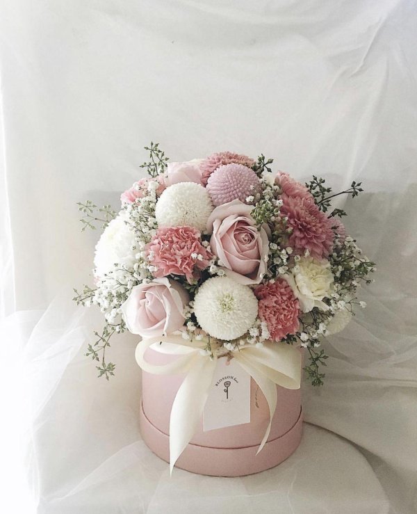 коробка цветов