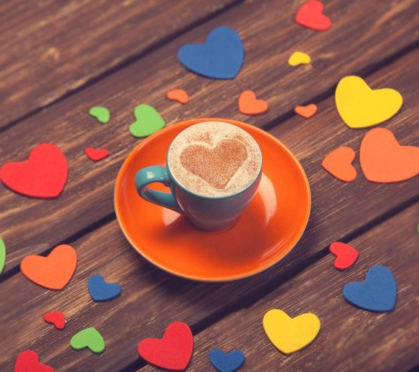 сердечки доброе утро