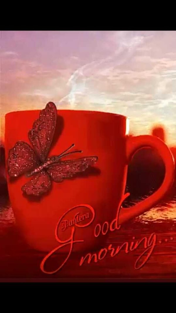 красивая доброе утро