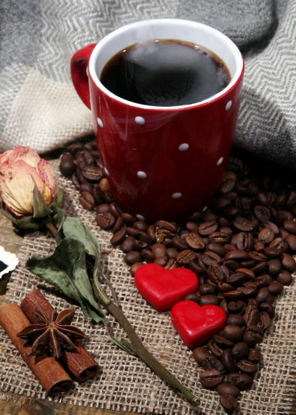 красивое кофе