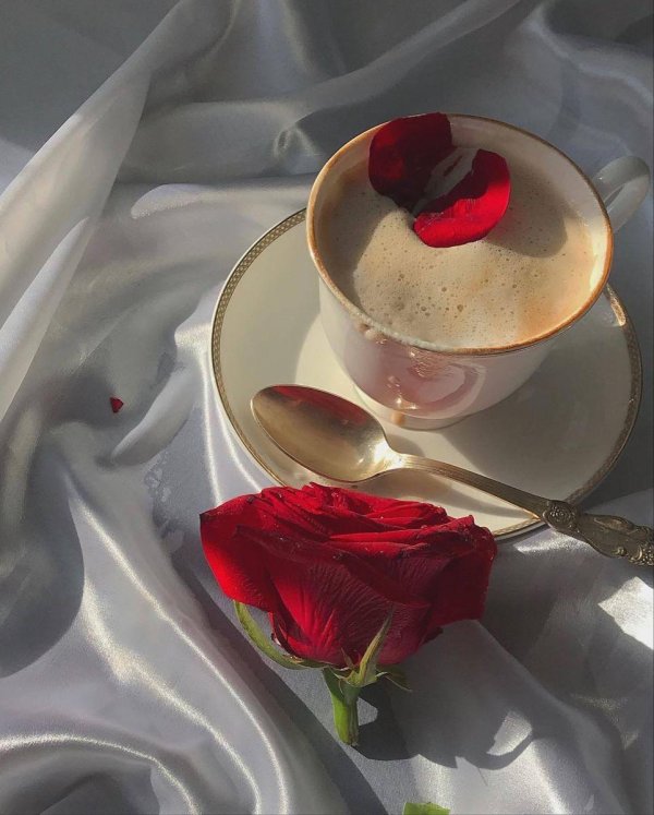 кофе цветок