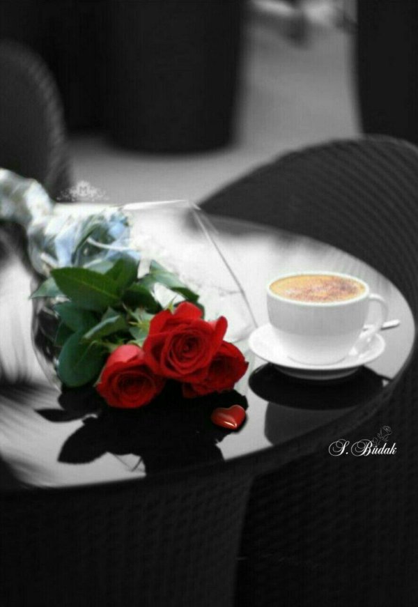 кофе цветок