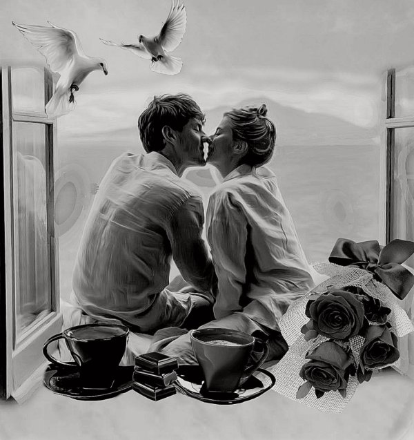 встреча влюбленных