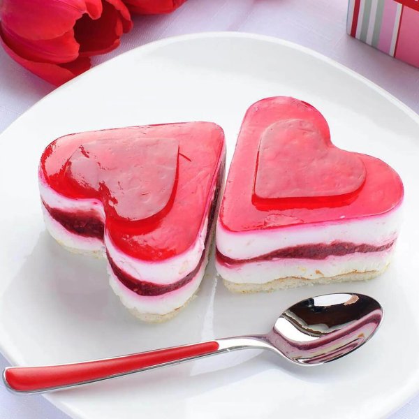 пирожное сердечко