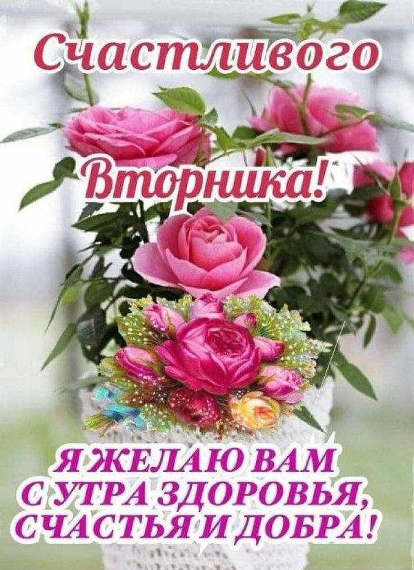 поздравление со вторником