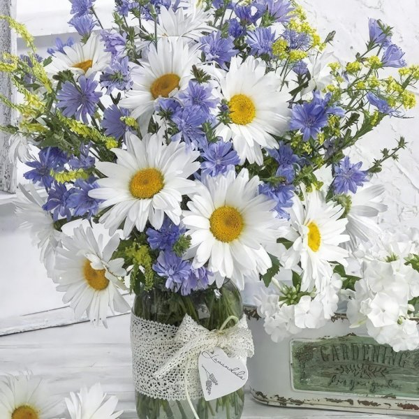 алмазная мозаика ромашковое настроение