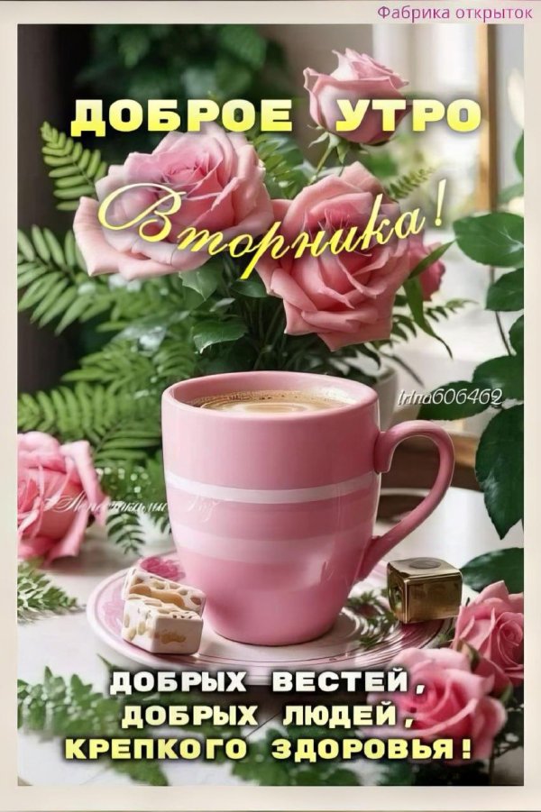 доброго утра вторник