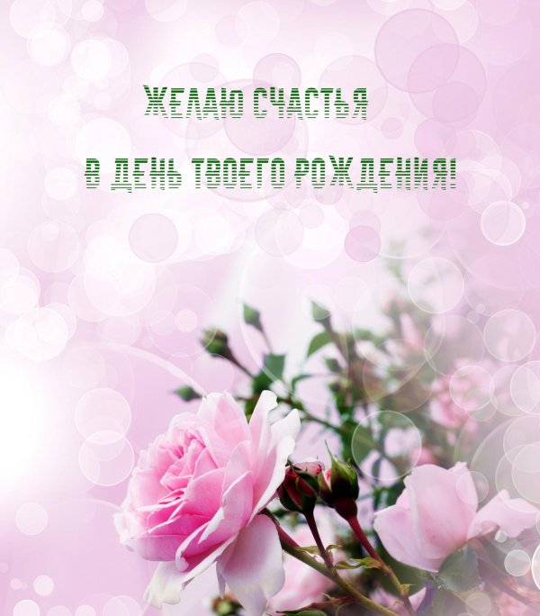 поздравление с день рождения женщине