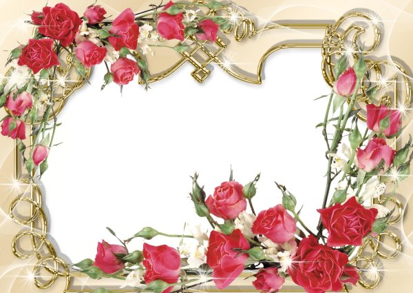 розы рамка