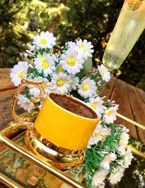 чай с ромашкой