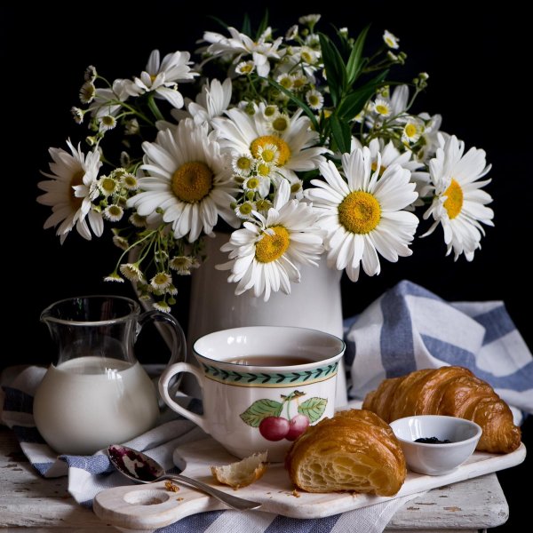 натюрморт завтрак