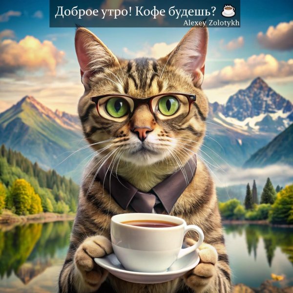 кофе кот
