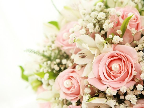 нежные букеты цветов