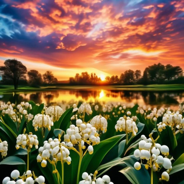 весна красивая