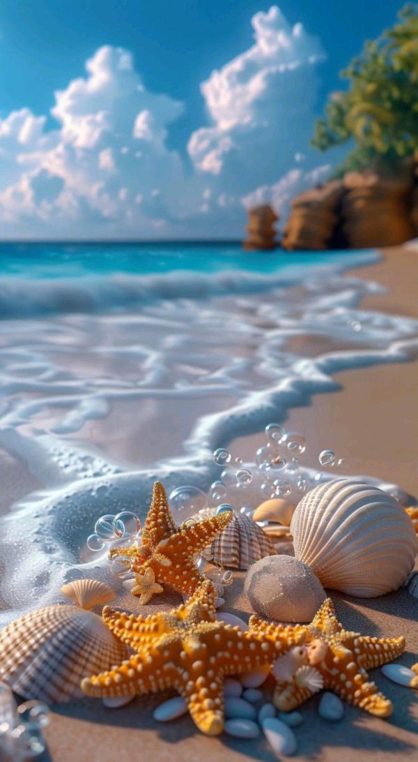 фон морской