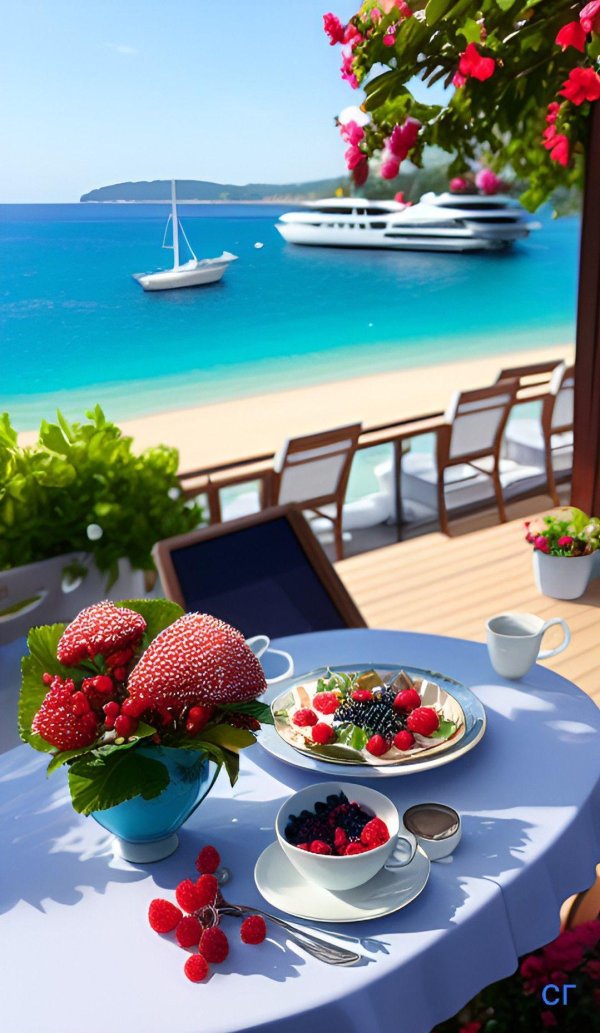 завтрак у моря