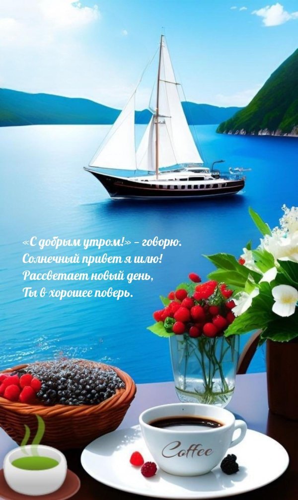 доброе утро августа хорошего дня